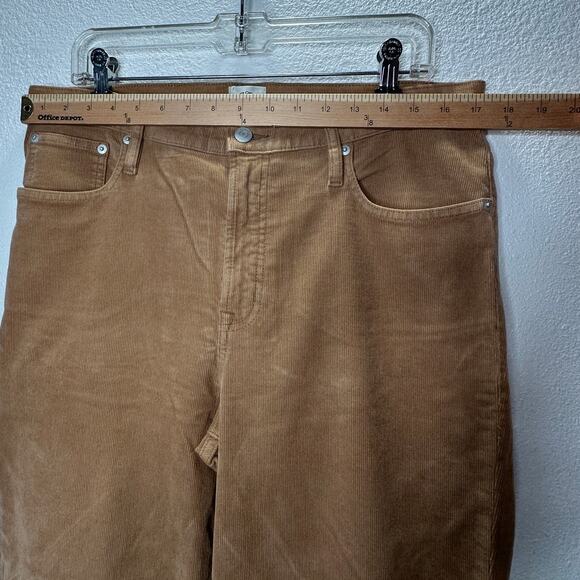 NWT J Crew Golden Brandy Vintage Slim Straight Corduroy Pants 32 / 12 - Picture 14 of 16